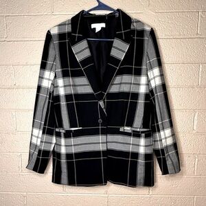 H & M Plaid Women's Blazer